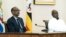 Le président rwandais Paul Kagame et son homologue angolais, le 25 mars 2018.