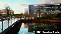 Kantor pusat GlaxoSmithKline (GSK) di kota Stevenage, Inggris (foto: ilustrasi). 