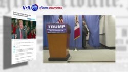 VOA60 Elections - Donald Trump is skipping the final GOP debate