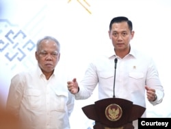 Menko bidang Infrastruktur dan Pembangunan Kewilayahan Agus Harimurti Yudhoyono berharap keterlibatan swasta yang lebih aktif dalam pembangunan IKN hingga 2029 mendatang. (biro Setpres)