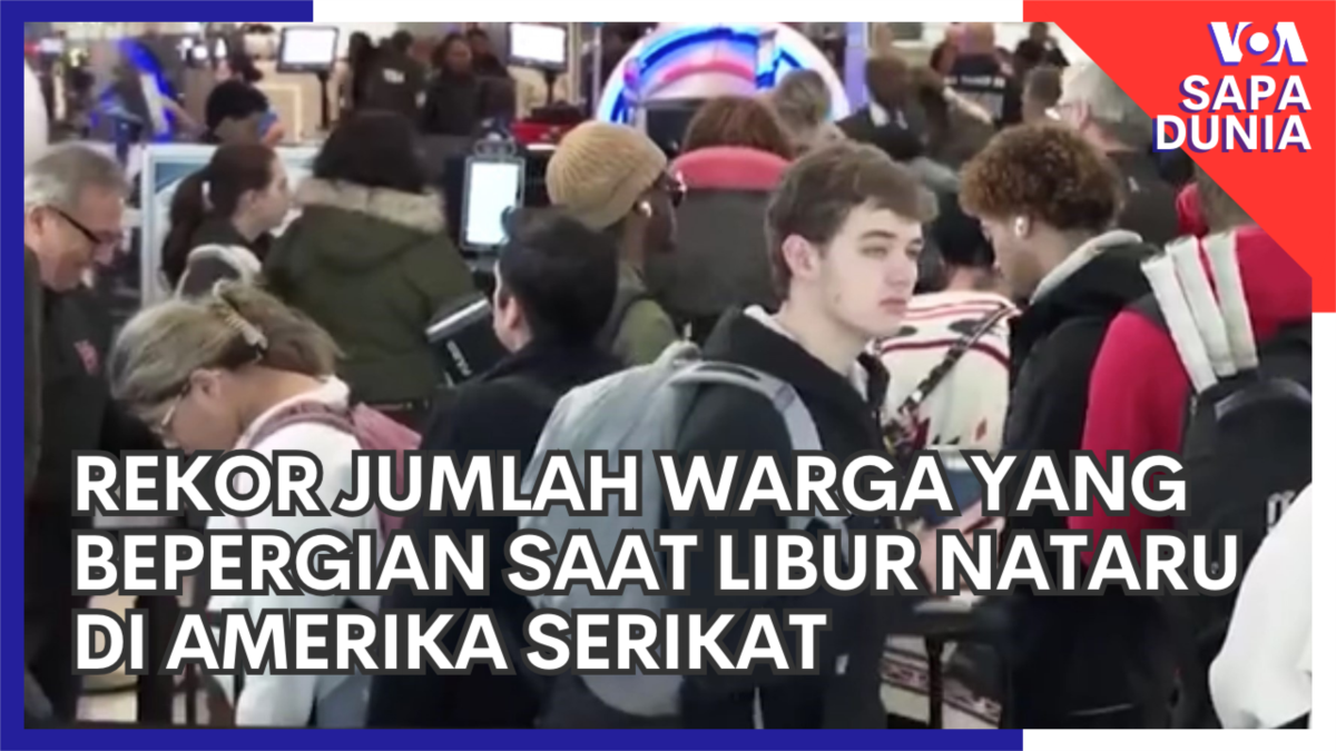 Rekor Jumlah Warga yang Bepergian Saat Libur Nataru di Amerika Serikat