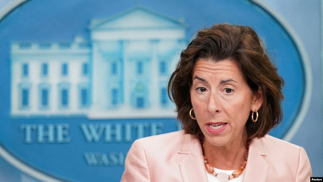 Gina Raimondo, ministiri w'ubucuruzi w'Amerika