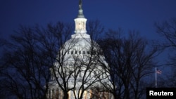 The dome of the U.S. Capitol is pictured on the day U.S. President Donald Trump addressed a joint session of Congress in Washington, March 4, 2025