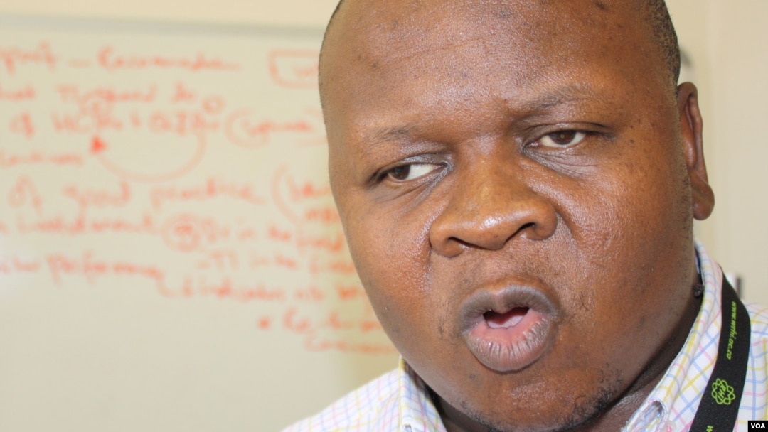Dr. Ashley Mthunzi, an expert in maternal health at Wits University’s Reproductive Health and HIV Institute in Johannesburg. (Darren Taylor/VOA News)