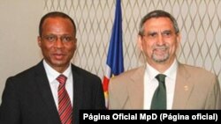 Primeiro-ministro, Ulisses Correia e Silva, e Presidente da República, Jorge Carlos Fonseca, Cabo Verde