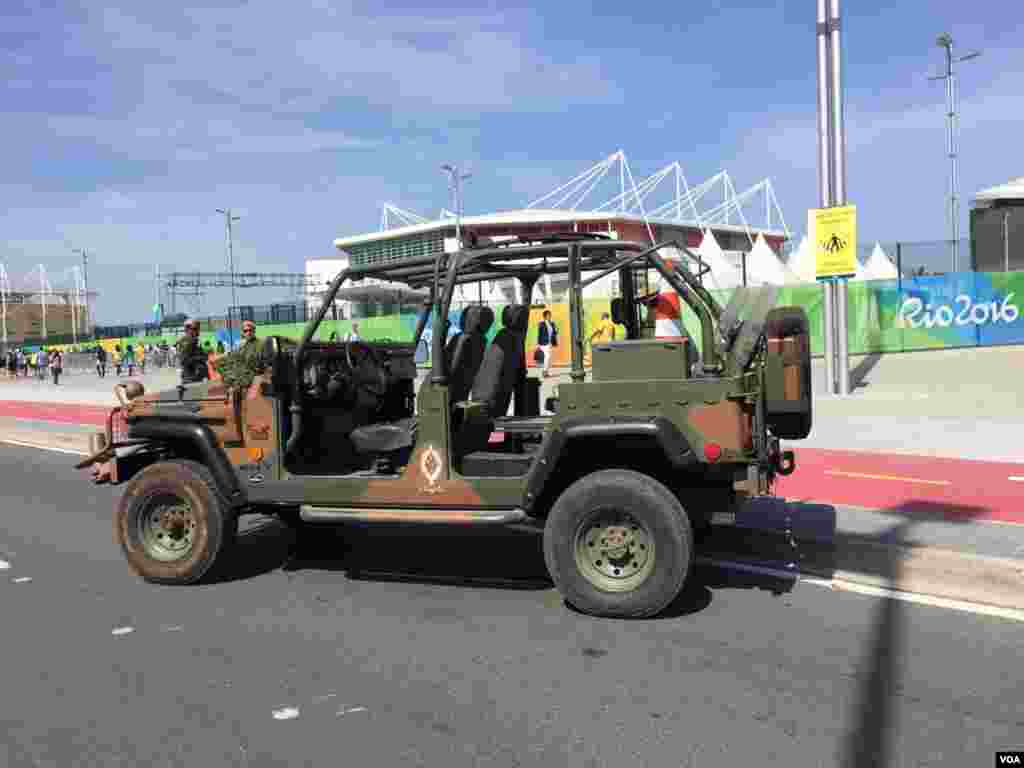 La seguridad rodea la villa olímpica y los suburbios de la ciudad carioca.