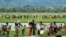 ရိုဟင်ဂျာဒုက္ခသည်များ ထွက်ပြေးလာစဉ် 