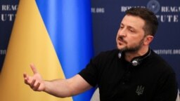 NATO zirvesi için Washington'da bulunan Ukrayna Cumhurbaşkanı Zelenski, Ronald Reagan Enstitüsü'nde konuştu.