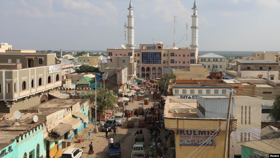 Kota Baidoa di selatan Somalia, 3 November 2018. (Foto: Reuters)