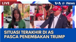 Laporan VOA untuk iNews: Perkembangan Terakhir Situasi di AS pasca Penembakan terhadap Donald Trump