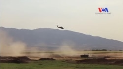 Helikopter de Irak Sınırında Tatbikatta