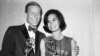 Dick Van Dyke, left, and Mary Tyler Moore co-stars of The Dick Van Dyke Show pose backstage at the Palladium with the Emmys won in the Television Academys 16th annual awards show, May 25, 1964, Los Angeles, California. 