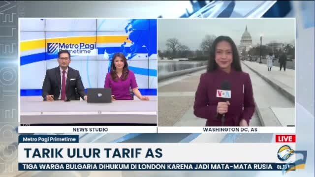 Laporan VOA untuk Metro TV: Tarik Ulur Tarif Amerika Serikat - Maret 08, 2025 episode artwork