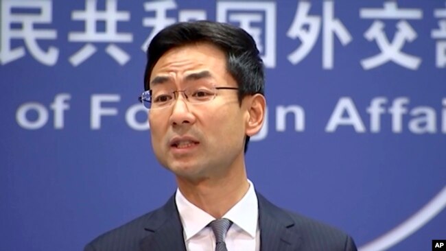 中国外交部发言人耿爽(2019年7月17日)。