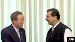 Sekretari i Përgjithshëm i OKB-së Ban Ki Mun viziton Pakistanin