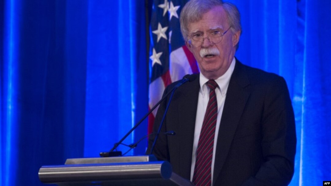 Penasihat Keamanan Nasional AS, John Bolton 