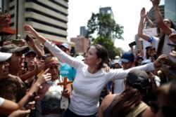 La líder opositora María Corina Machado es otra de las figuras protagónicas entre la oposición política venezolana que recientemente ha tenido desencuentros con Juan Guaidó.