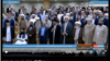 In this screenshot of a Sept. 19, 2024, post on X by Iran International English, Taliban deputy minister Azizurrahman Mansour remains seated during the host country's anthem at the International Islamic Unity Conference in Tehran, Iran.