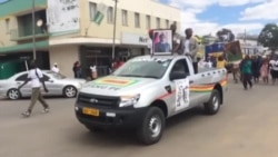 Parading for Mugabe ...