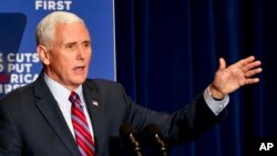 အမေရိကန် ဒုသမ္မတ Mike Pence 