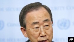 UN Secretary-General Ban Ki-moon (file photo)