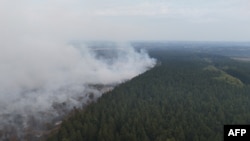 Dîmenên belavbûna agir li herêma Hautes Fagnes (High Fens), Belcîka 15 Tebaxê, 2026.