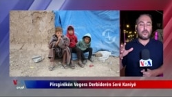 Karwanê Sêyan yê Koçberên Serêkanîyê Bê Malbatên Kurd Vedigere