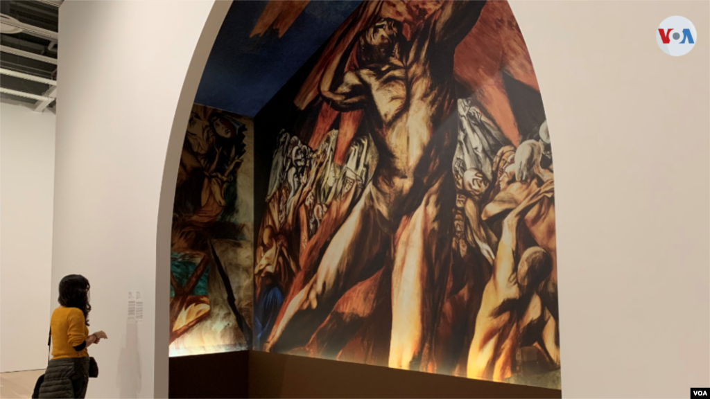 El trabajo de José Clemente Orozco impactó en artistas estadounidenses como Jacob Lawrence, Jackson Pollock y Charles White. Orozco fue el primero de los principales muralistas mexicanos en llegar en EE.UU. Arribó a Nueva York en diciembre de 1927.