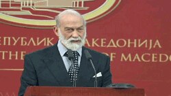 Princi Majkëll i Kentit nga Britania e Madhe viziton Maqedoni