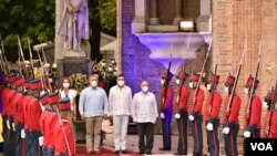 Colombia conmemoró su bicentenario de haberse convertido en Estado en el área metropolitana de Cúcuta zona fronteriza con Venezuela. [Foto Hugo Echeverry/VOA].