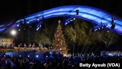 National Christmas Tree Lighting 2025 at the White House, December 4, 2025.