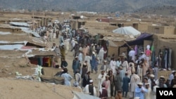 Waziristan Refugees camp Khust