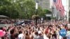 Fans Celebrate US Women's Soccer Team's World Cup Win at New York Parade