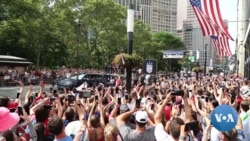 Fans Celebrate US Women's Soccer Team's World Cup Win at New York Parade