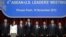 Президент США Барак Обама на встрече с лидерами стран-членов Ассоциации государств Юго-Восточной Азии в столице Камбоджи Пномпене. 19 ноября 2012 г.