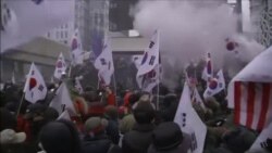 Протесты в Сеуле