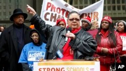 芝加哥教师工会主席凯伦·路易斯（资料图）