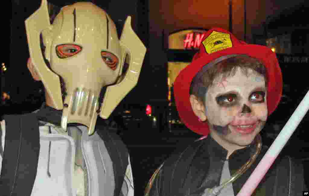 小孩子最喜欢万圣节