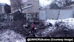 Авдіївка. Фото з Twitter @UNHCRUkraine