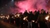 Far-right Activists Stage Torchlit March in Bulgarian Capital
