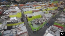 The streets are free of traffic during a countrywide lockdown to prevent the spread of the new coronavirus, in Bogota, Colombia, April 1, 2020.