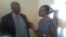 Dr. Agnes Mahomva and Dr. Peter Mataruse chatting after a parliamentary health portifolio meeting in Harare. (Photo: Godwin Mangudya) 