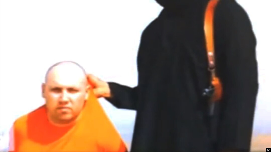 2014-yilda "Islomiy davlat" tomonidan qatl etilgan amerikalik jurnalist Stiven Sotloff