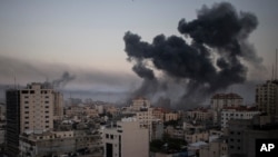 نمایی از شهر غزه - ۲۱ اردیبهشت