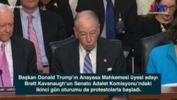 Kavanaugh’un ikinci gün oturumunda da protestolar