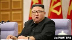 Nhà lãnh đạo Triều Tiên Kim Jong Un. 