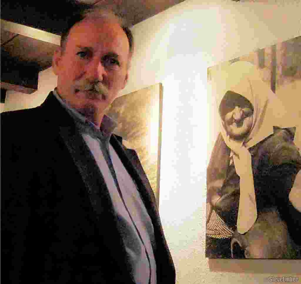 The hearty Greek fare in Xenos Kohilas’ restaurant Ikaros is complemented by photographs he has taken in his homeland.