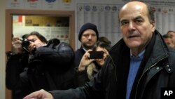 Lider koalicije levog centra Pjer Luiđi Bersani