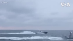 Đụng độ giữa tàu Nga và tàu kéo Ukraine