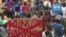 Manifestation dans la capitale malienne en soutien au coup d'État